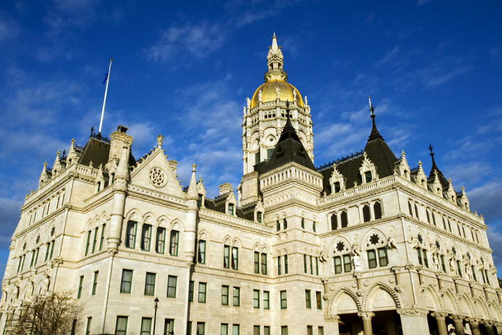 The Connecticut Capitol is pictured here. Part of the Hartford's appeal of $34.7 million in damages in a case brought by auto body shops in Connecticut surrounds the Connecticut Unfair Trade Practices Act passed by the Legislature. (Natalia Bratslavsky/iStock/Thinkstock)